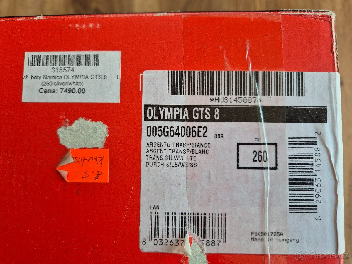 Lyžáky Nordica GTS 8 Olympia, velikost 40 - 6