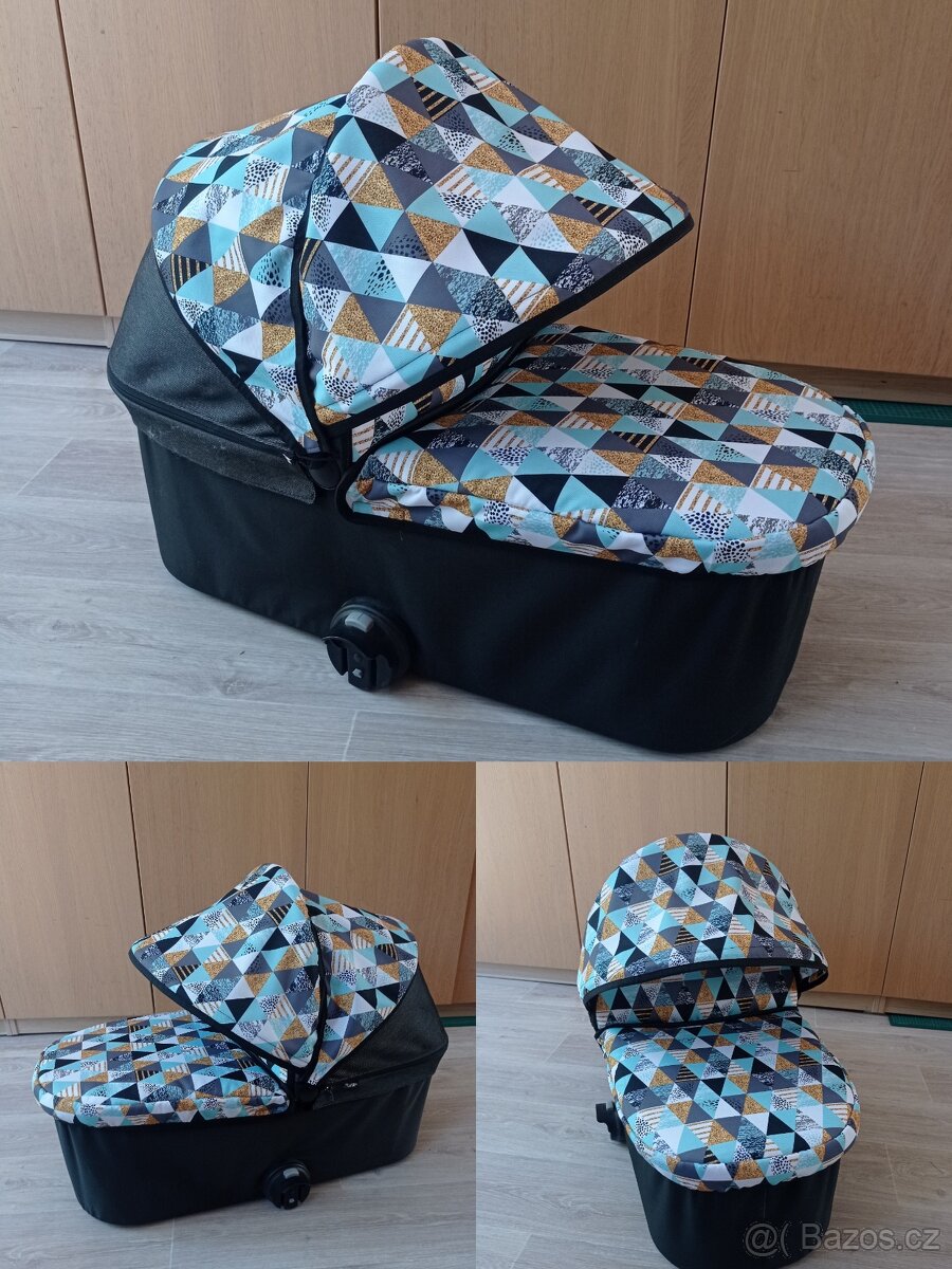 VÝPRODEJ Nánožník+clony na hlubokou korbu Baby Jogger Deluxe - 6