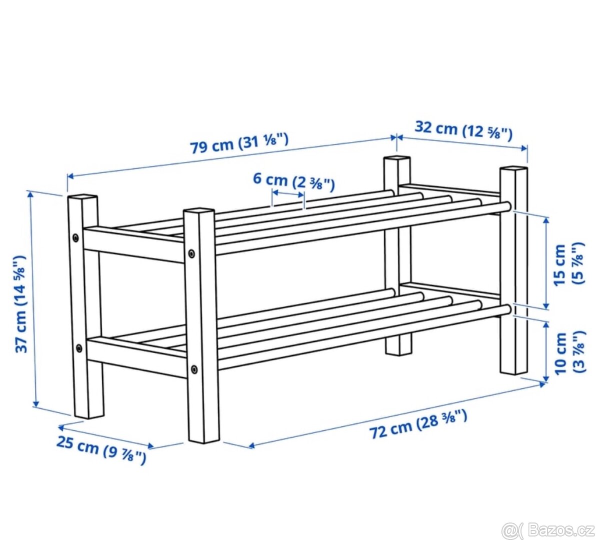 Botník Tjusig Ikea - 6