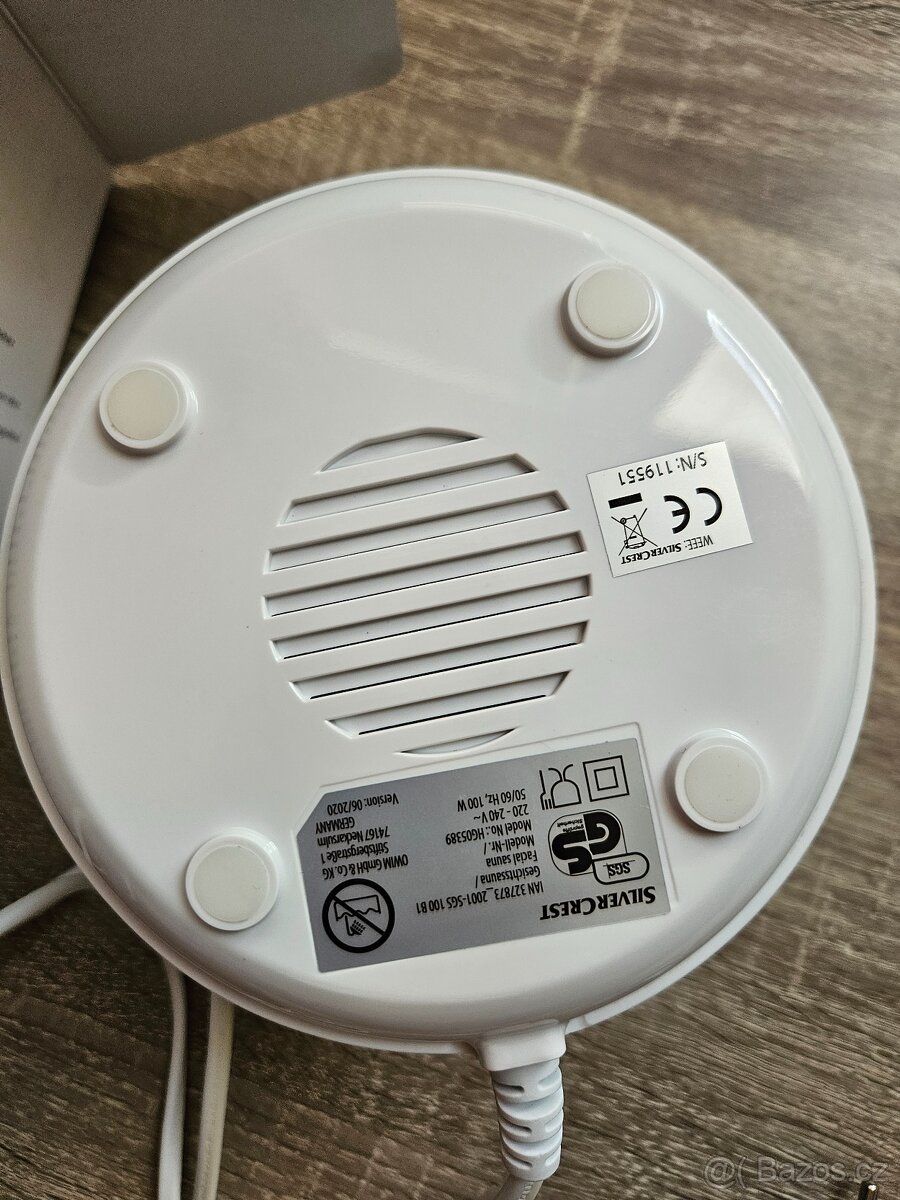 Parní sauna na obličej - kosmetická - 6