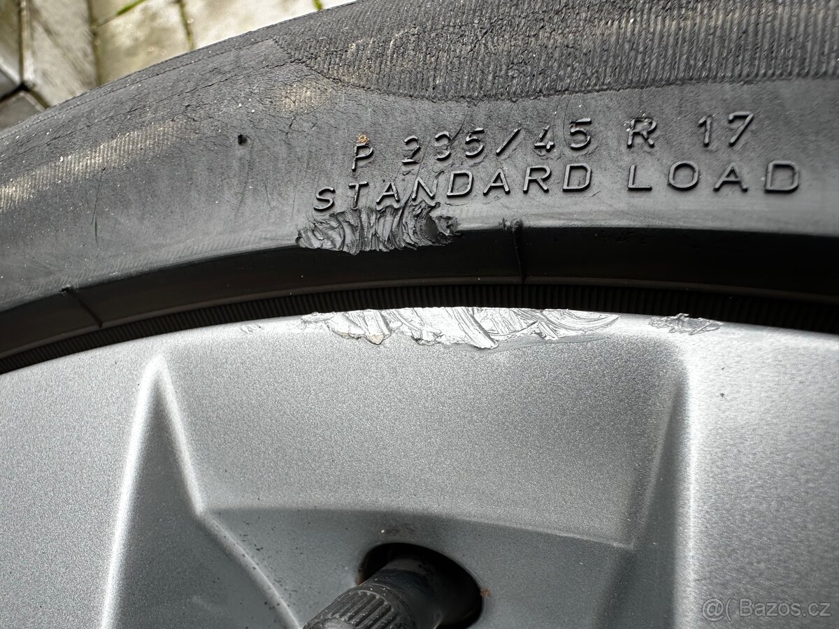 Alu kola 5x112 r17 s pneu (vwcc) - 6