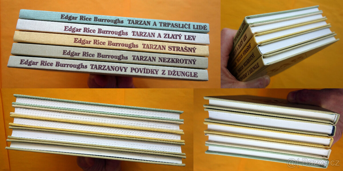 Tarzan- E. R. Burroughs/ komplet 24 knih/ NEČTENÉ, INTAKTNÍ - 6
