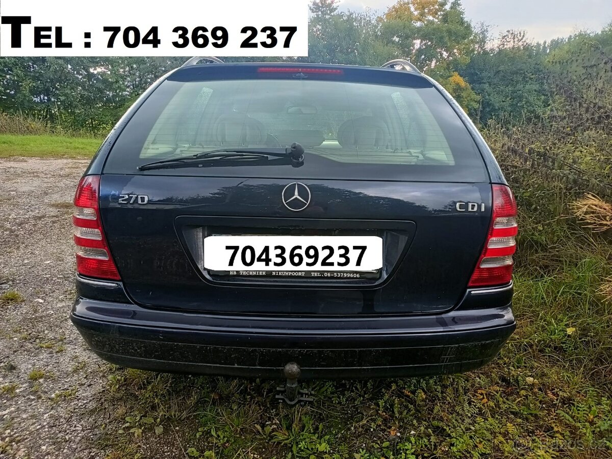 // Mercedes C270 cdi, w203, 125kw, 2003 //DÍLY - 6