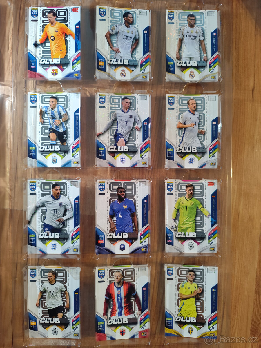 Fotbalové kartičky FIFA 365 2026 - adventní kalendář - 6