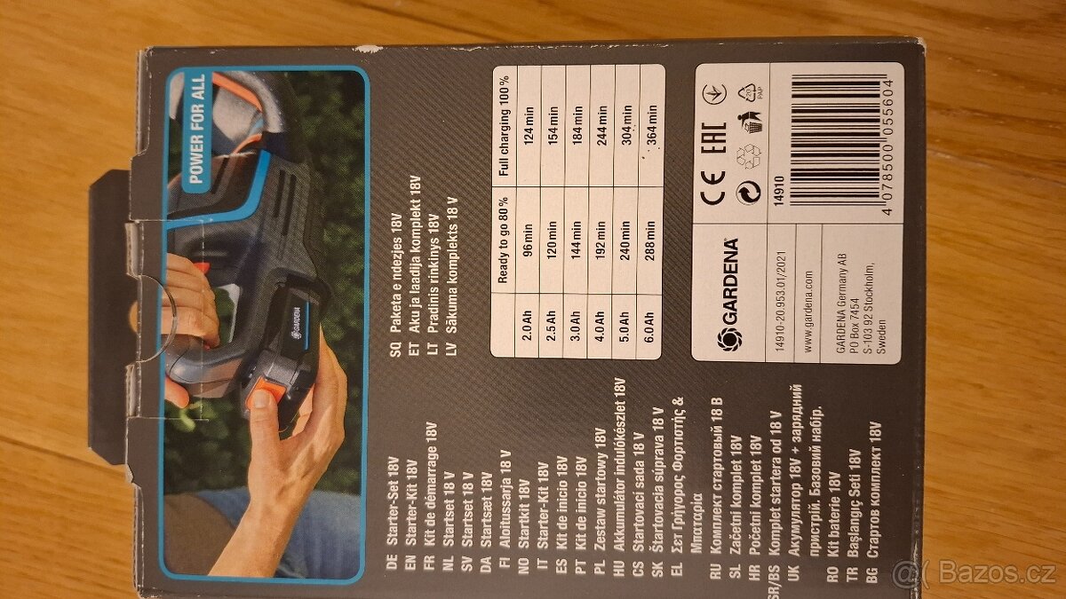 Nové Uni můžky Bosch Shear + baterie 2,5Ah + nabíječka - 6