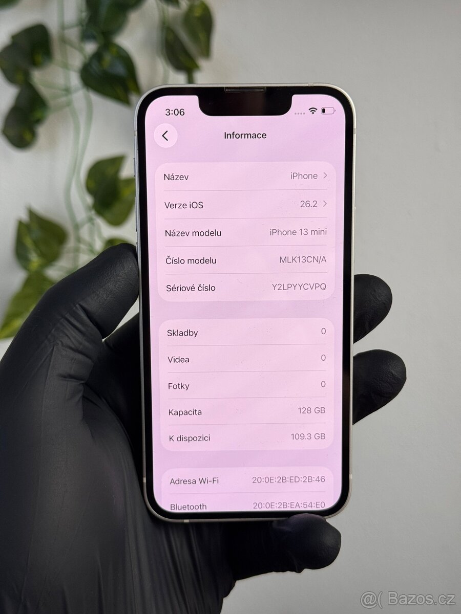iPhone 13 mini 128GB bílý - 6