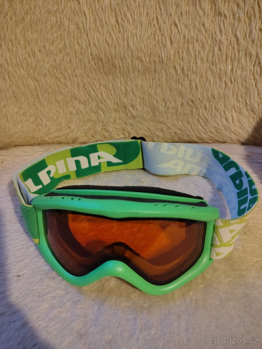 Dětská lyžařská helma Mango 48-52 + brýle - 6