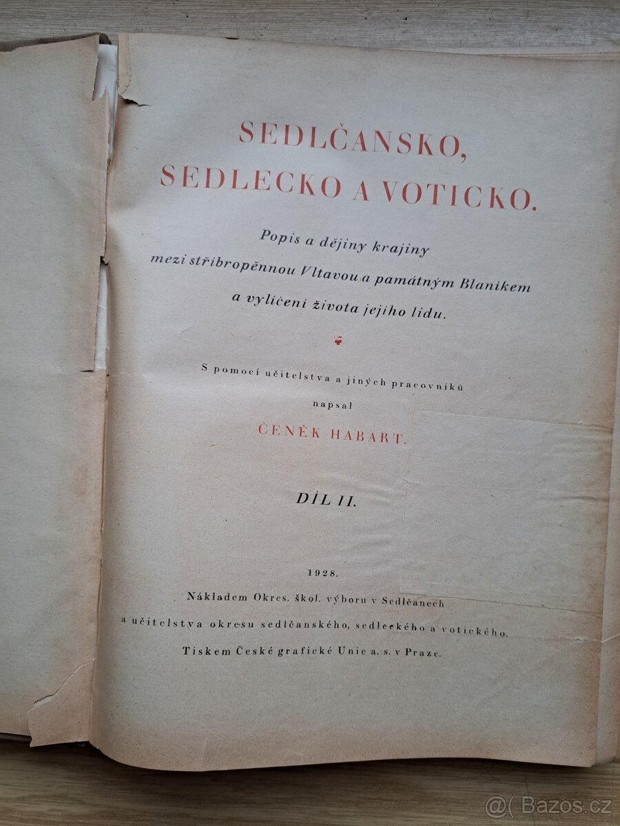 Prodám knihy Sedlčansko,Sedlecko a Voticko - 6