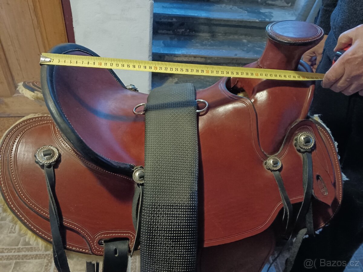 Prodám westernové sedlo - hafling - 6