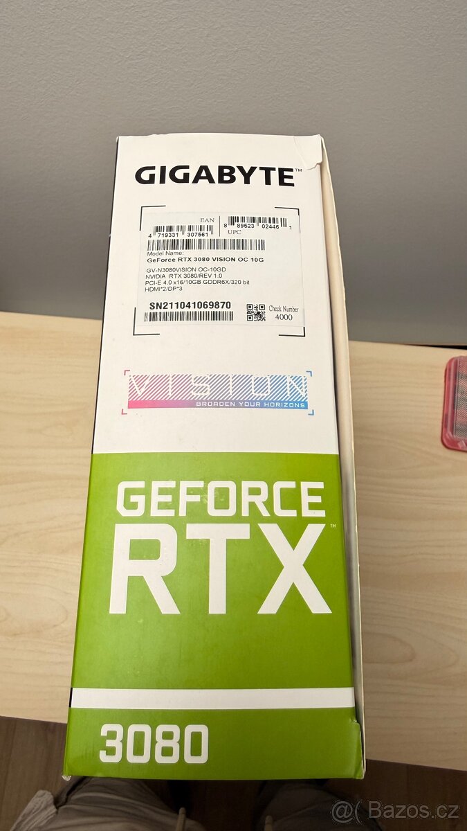 Gigabyte RTX 3080 Vision OC 10G - 6
