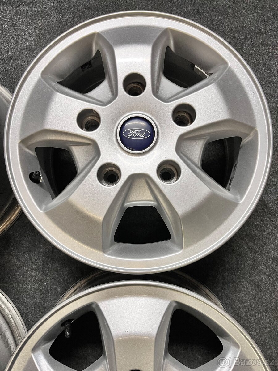Transit Ford originál alu disky - TOP STAV - senzory - 6