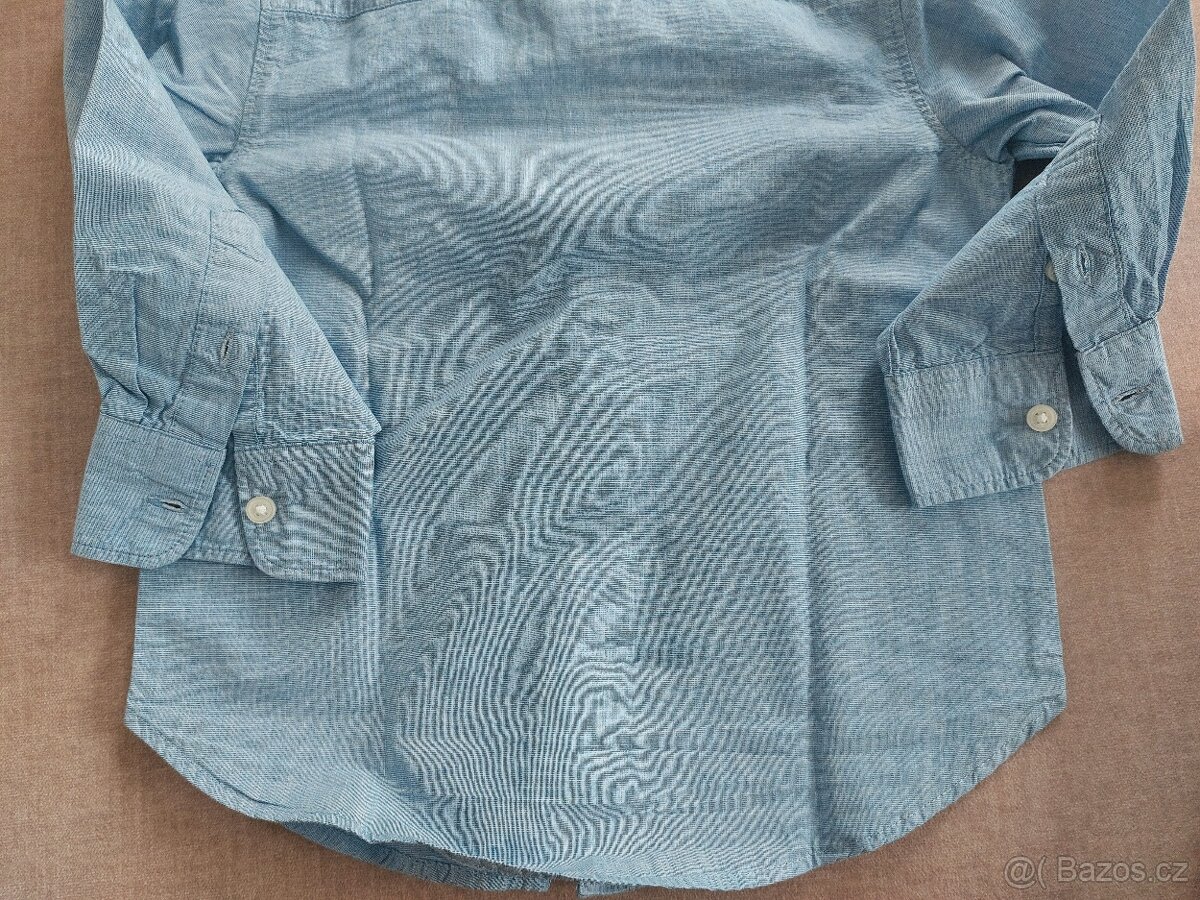 2x chlapecké košile H&M vel. 104 (3-4r) - 6