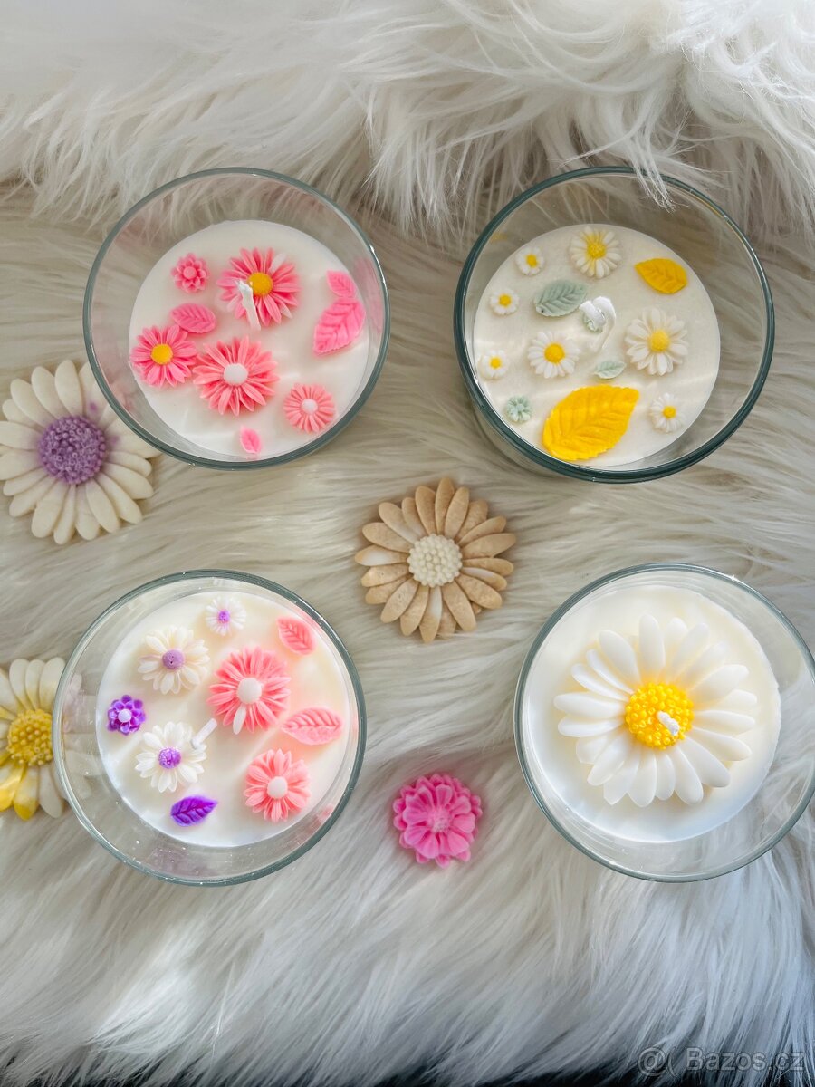 Sójové svíčky, home made - 6