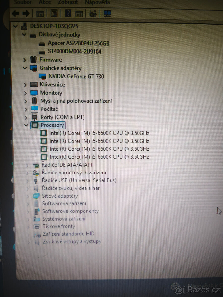 PC i5-6600K|GT730 2GB|16GB DDR4|M.2 256GB SSD + 4TB HDD - 6