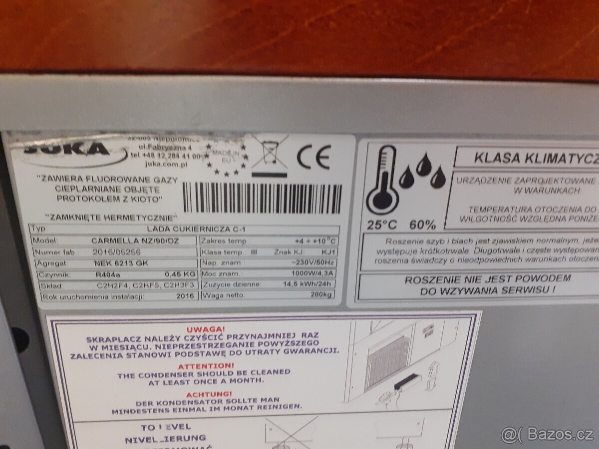 2xchladíci vitrína Juka Carmella - 6