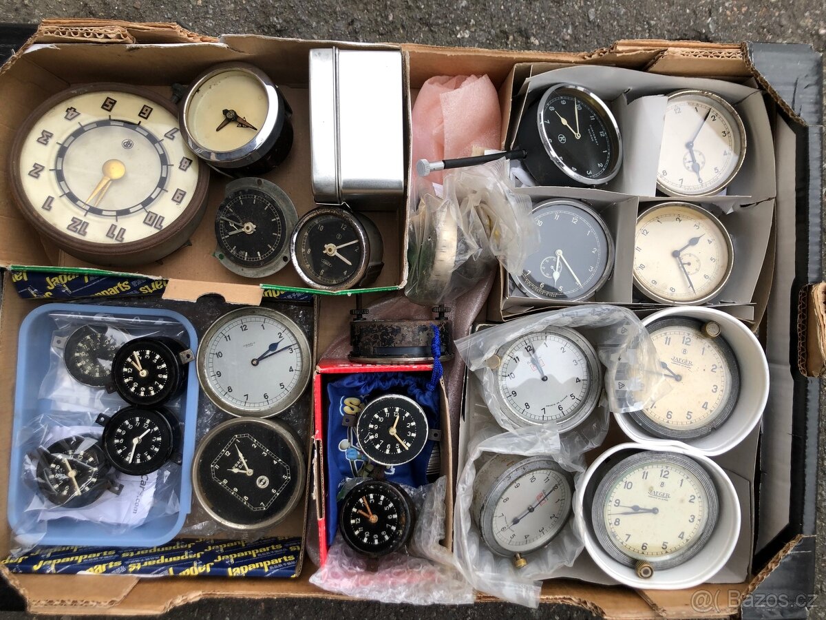 Koupím vyobrazené hodinky,hodiny do auta, autohodiny - 6