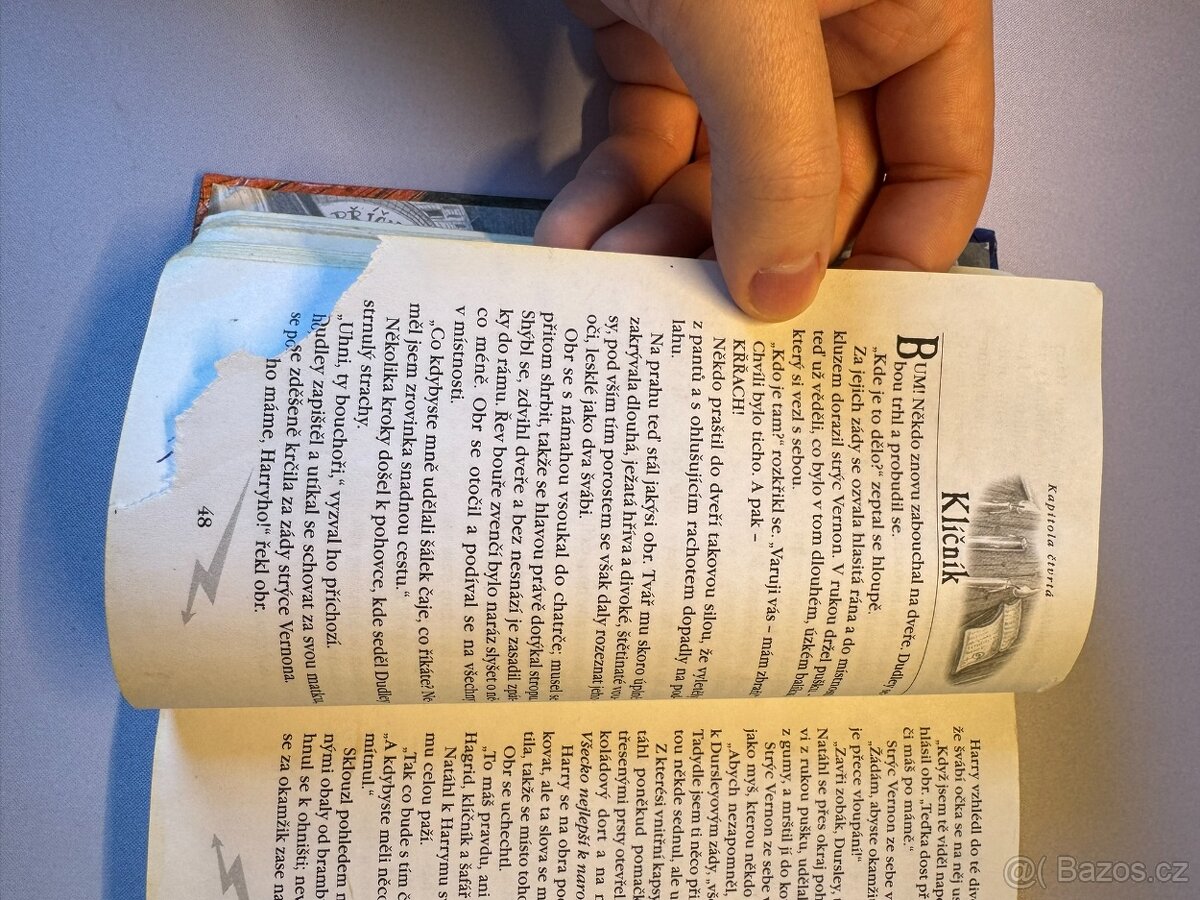 Harry Potter a Kámen mudrců, první české vydání 2000 - 6