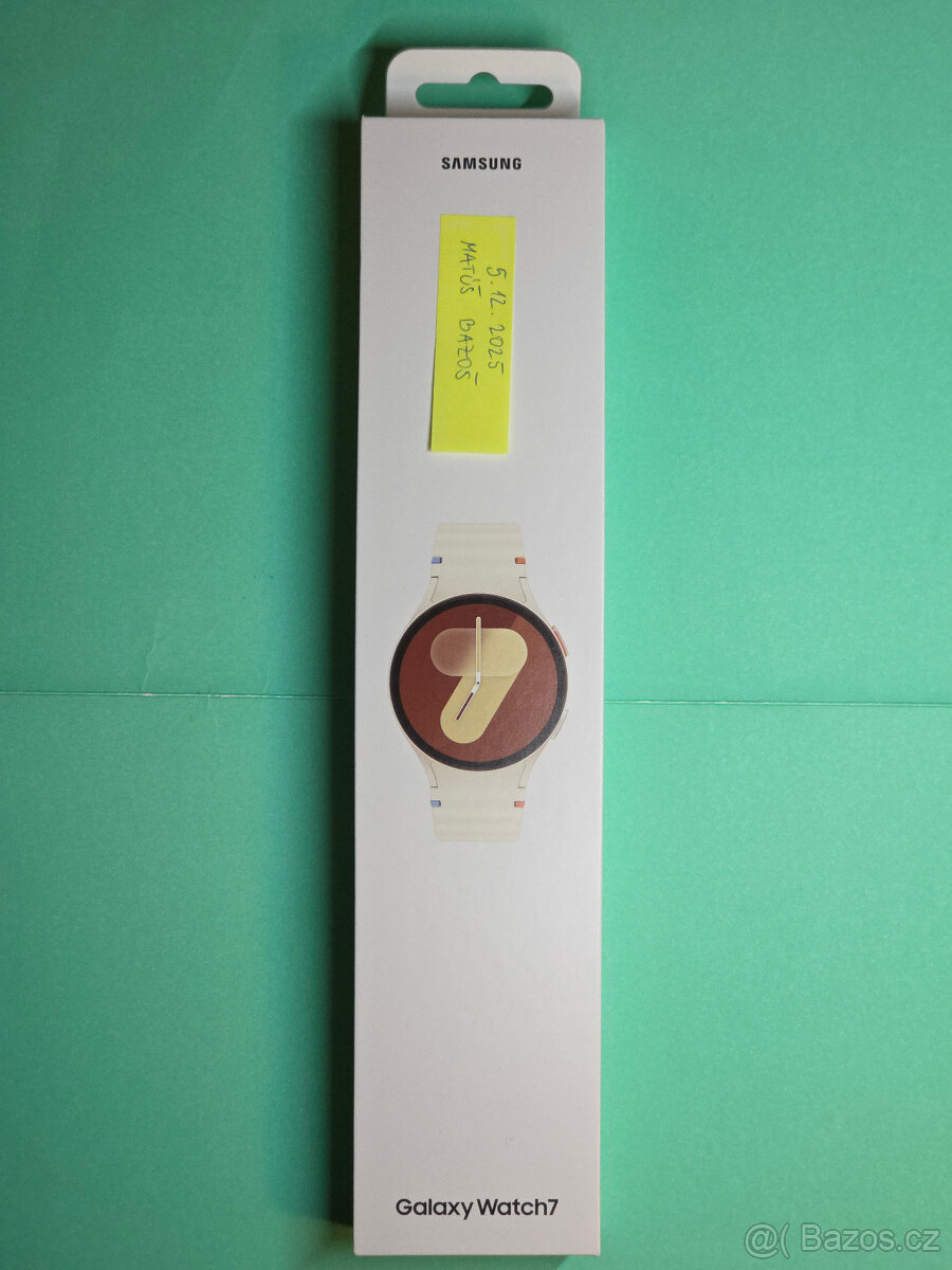 Nové Samsung Galaxy Watch 7 40mm BT béžové a zelené - 6