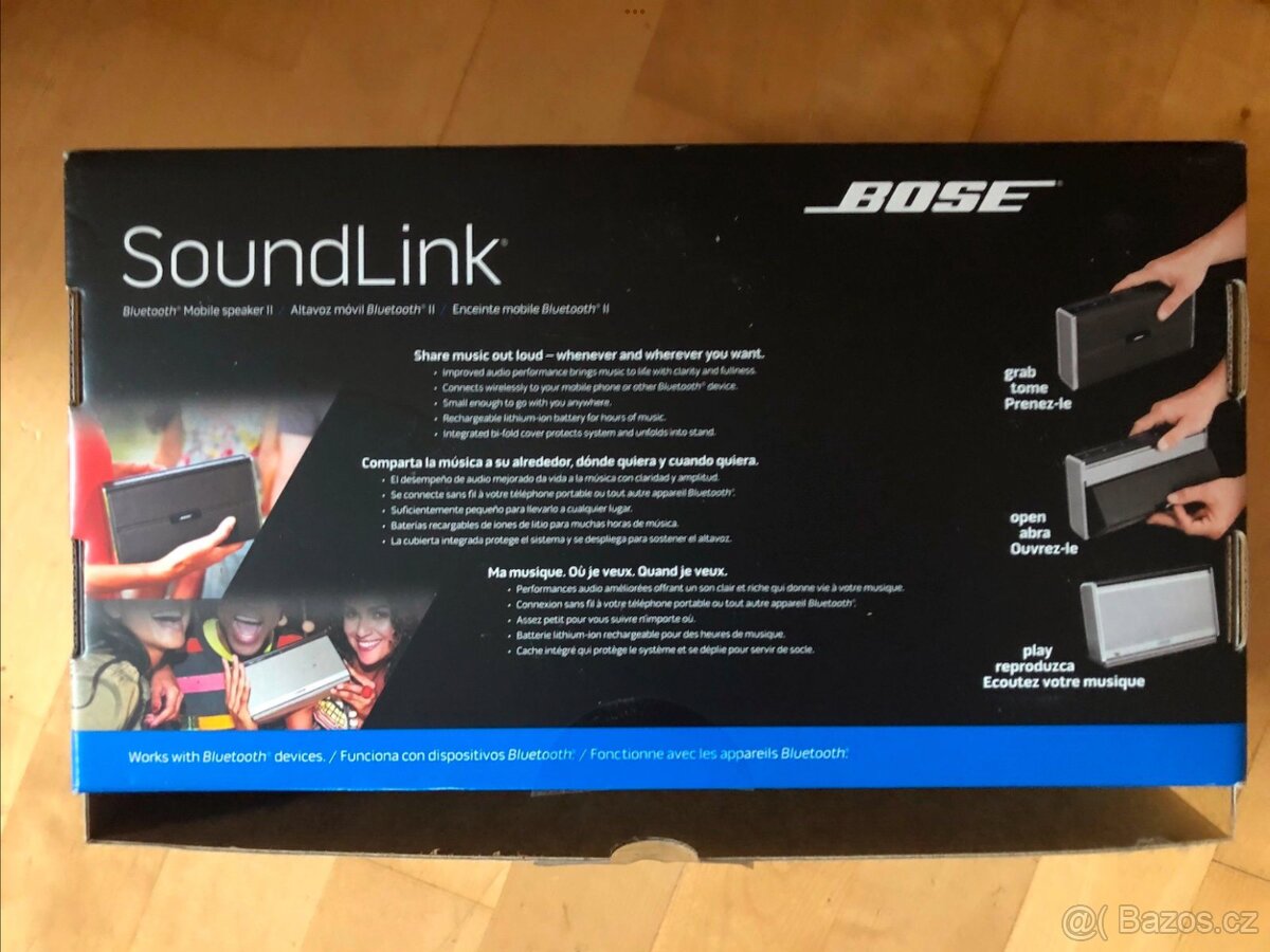 Bose SoundLink II, bluetooth reproduktor - cena za kus - 6