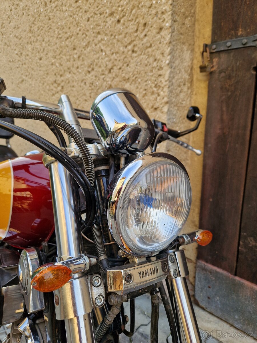 Yamaha Virago XV750 ZIMNÍ CENA 45.000,-Kč - 6