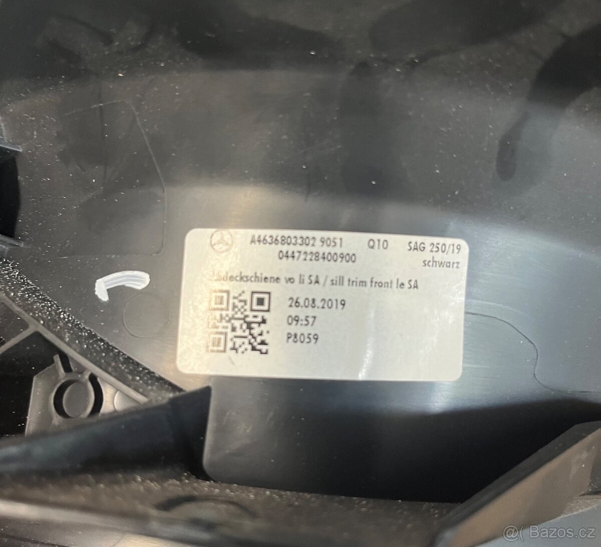 Mercedes-Benz prahové kryty - 6