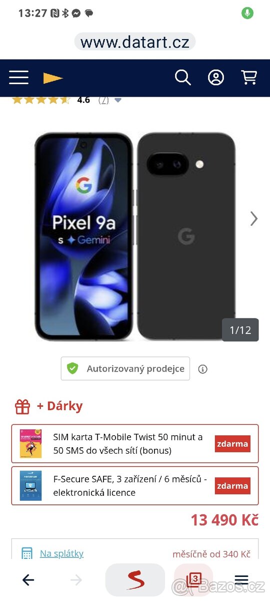 Google Pixel 9A/256 - nový - 6