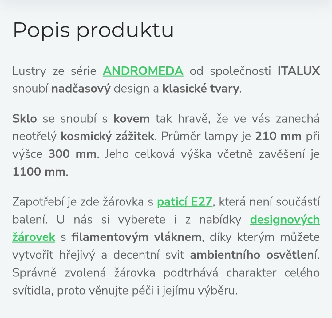 Lustr designový - 6