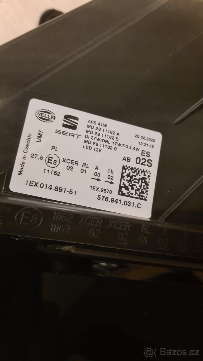 Seat Ateca nově led světlomety facelift - 6