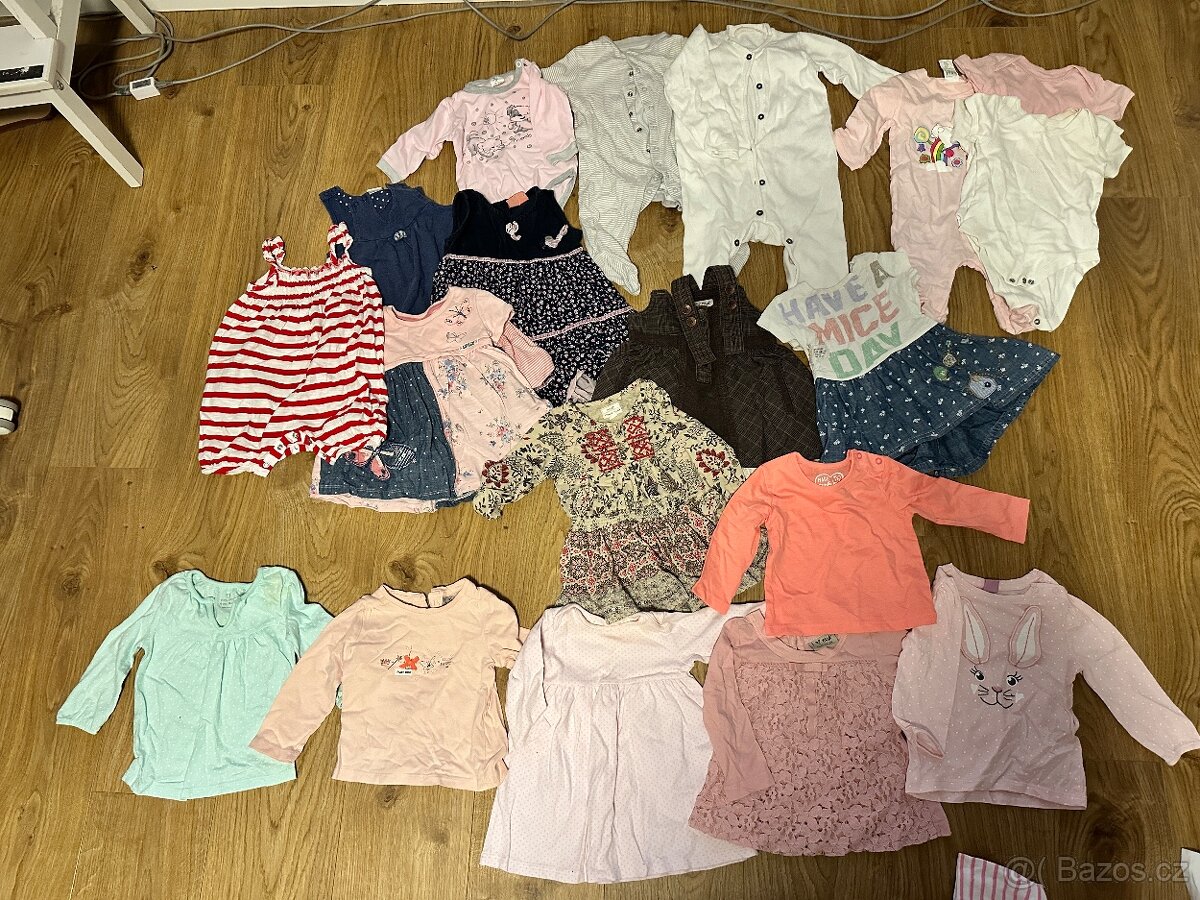 dívčí set oblečení vel 74 - 6