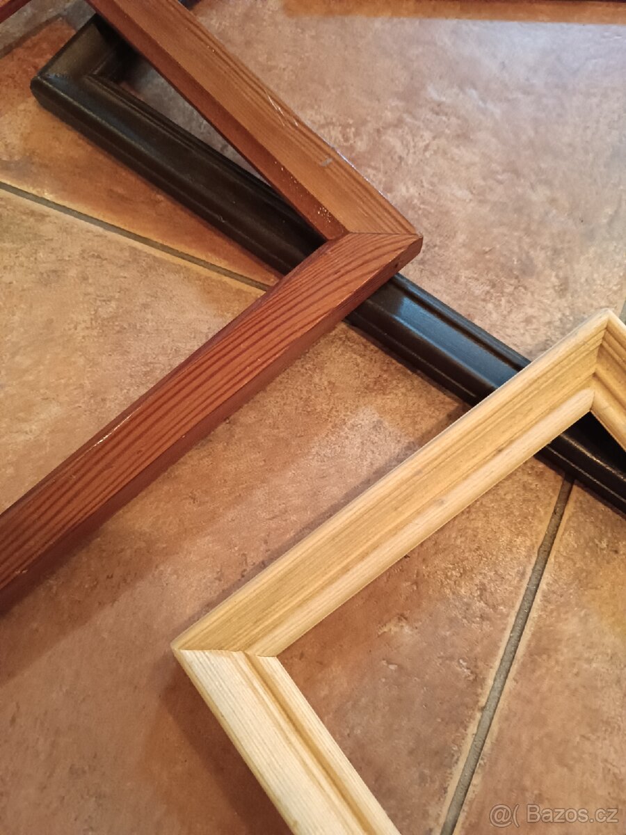 Dřevěné rámečky 6ks - 6