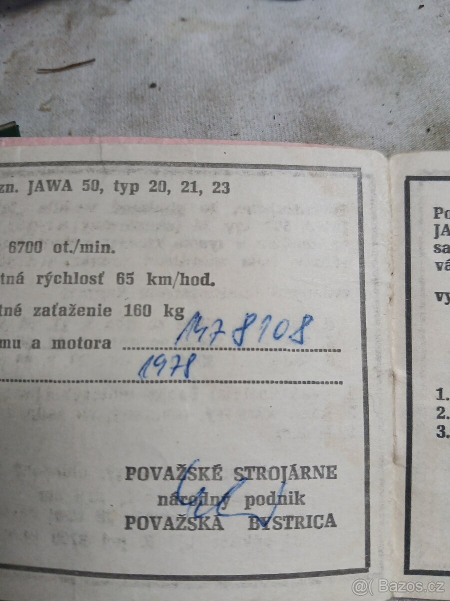 Jawa 23 Mustang s Tp - 6