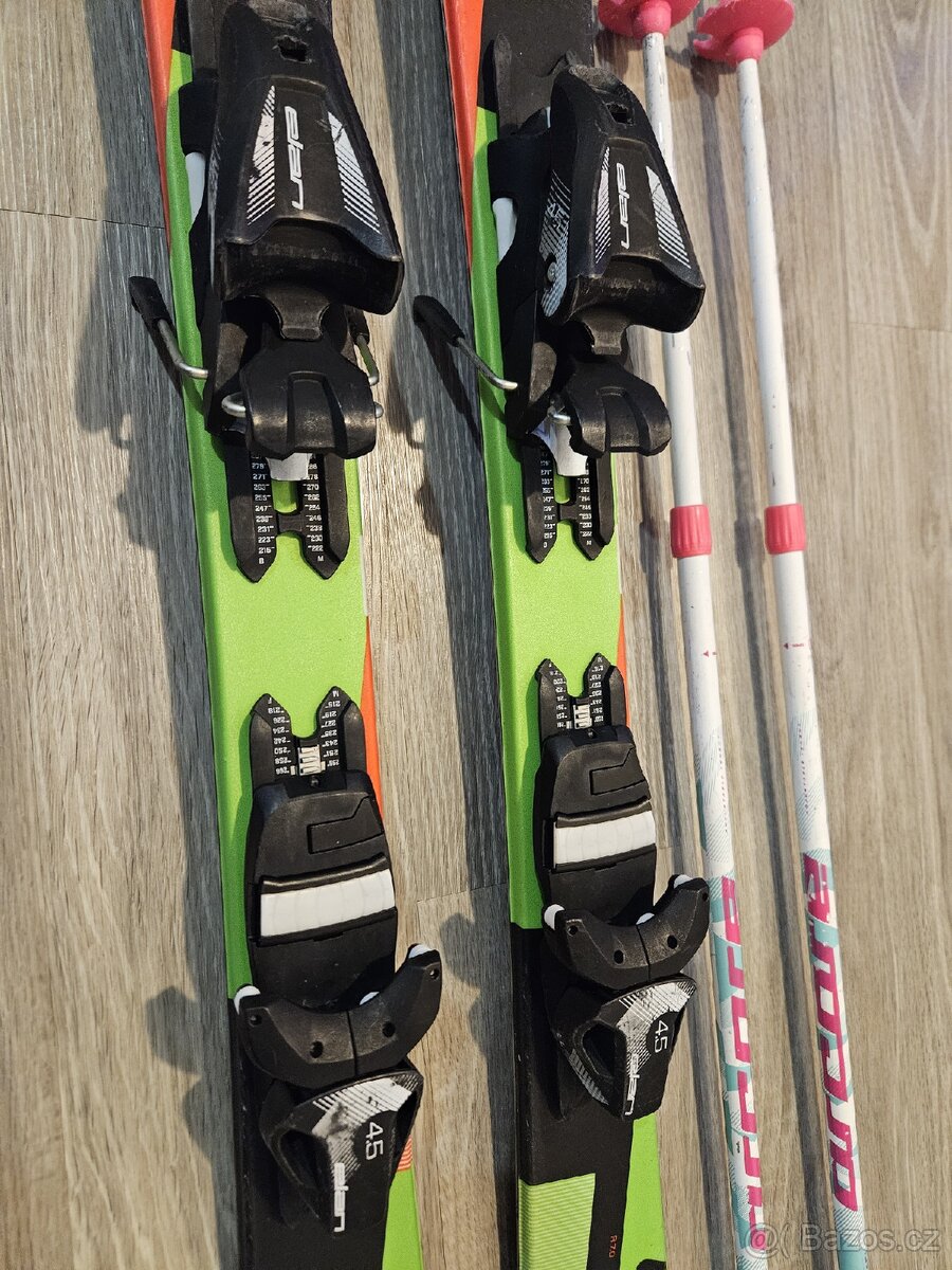 Dětské lyže Elán Formula 110 cm + hole - 6