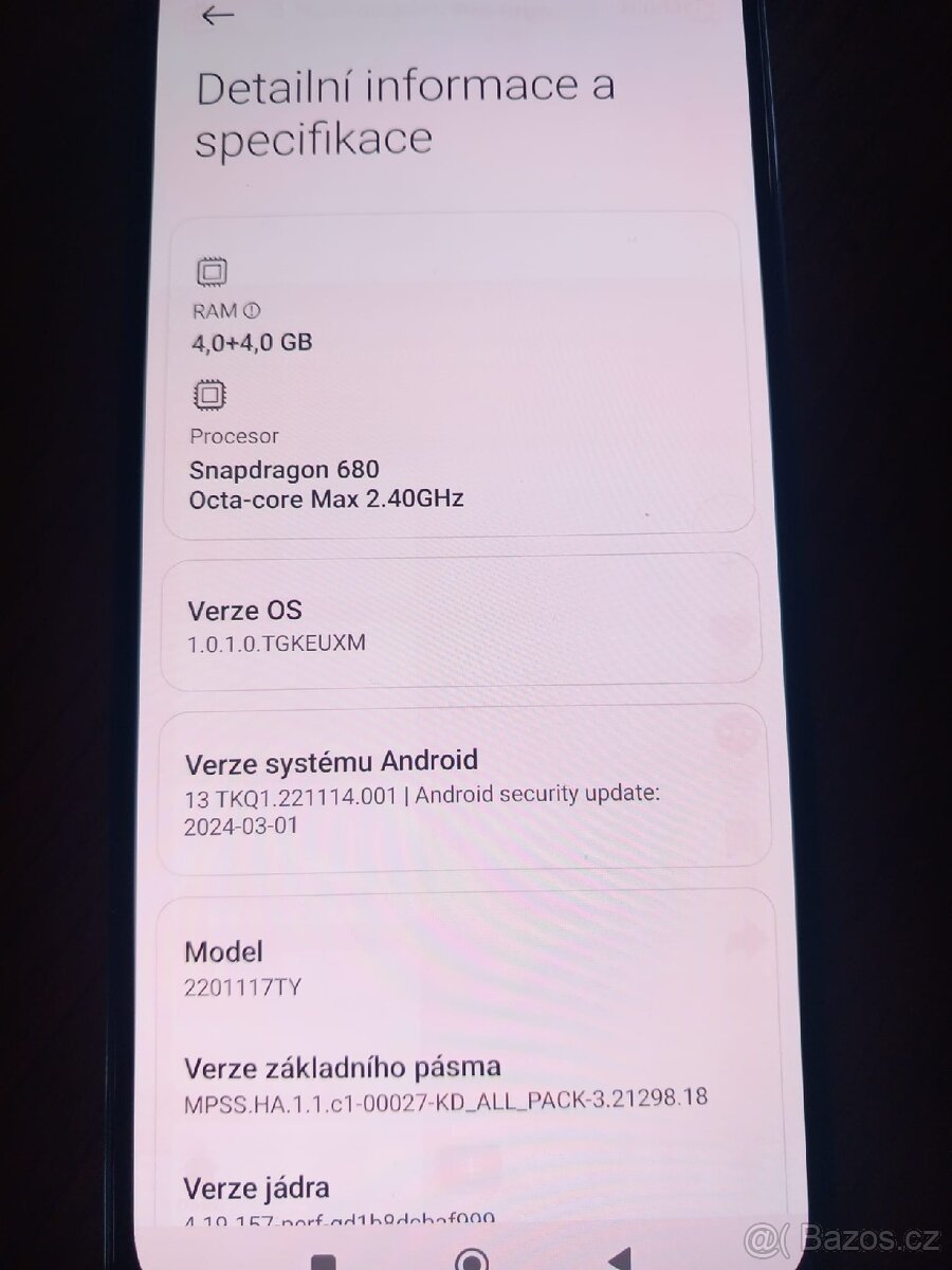Xiaomi redmi 11 note 8/128 - 6