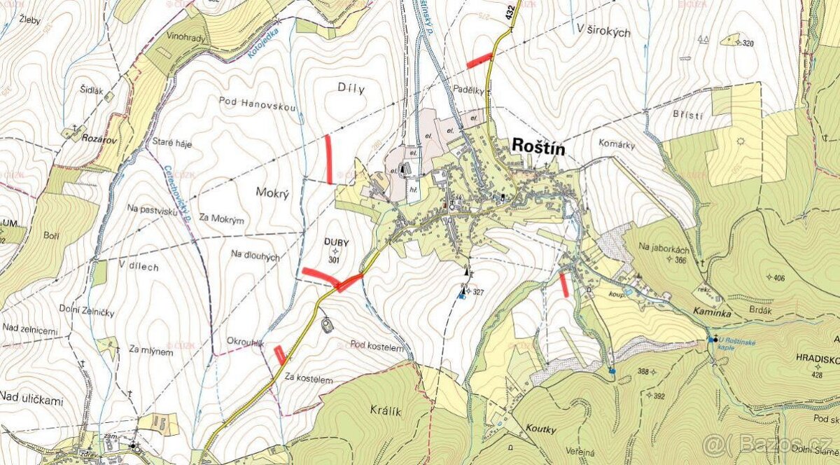 Zemědělská půda, prodej, Roštín, Kroměříž - 6