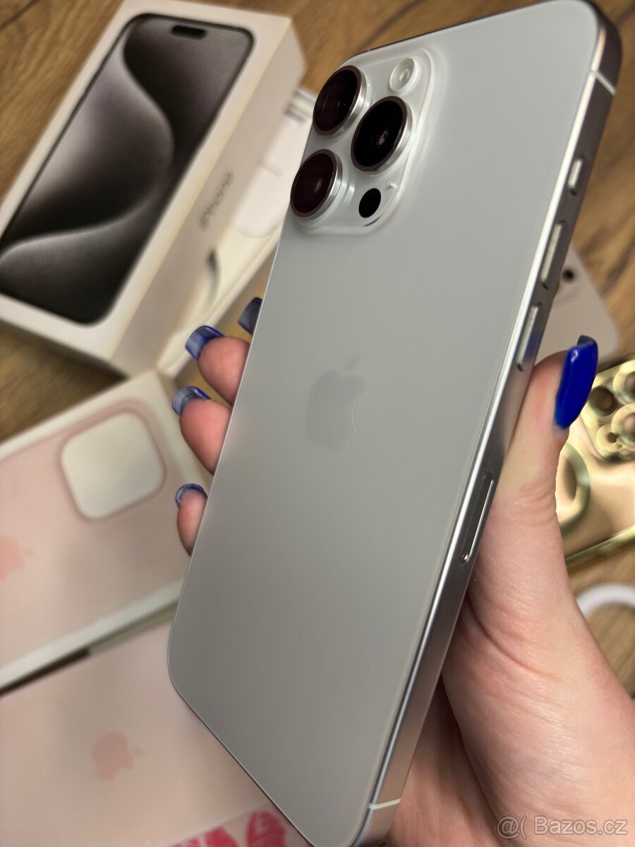 IPhone 15 pro max white 256GB - 6