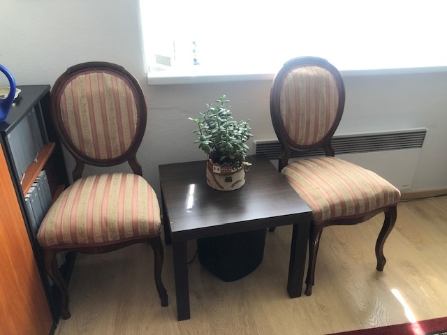 2ks židle biedermeier - 6