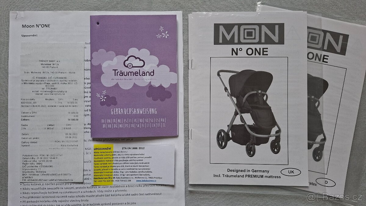 Kombinovaný kočárek Moon NoOne2.0 - 6