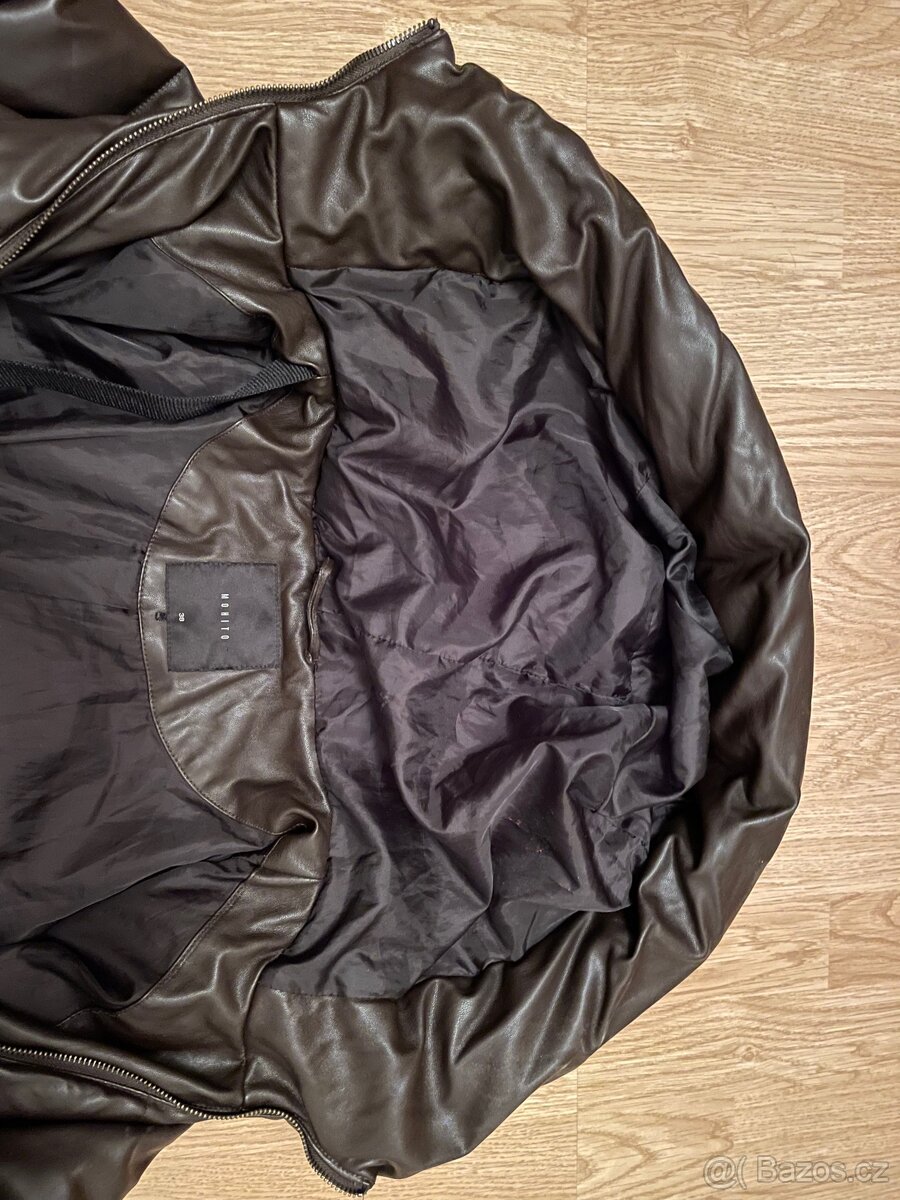 Kožená Bunda Mango - 6