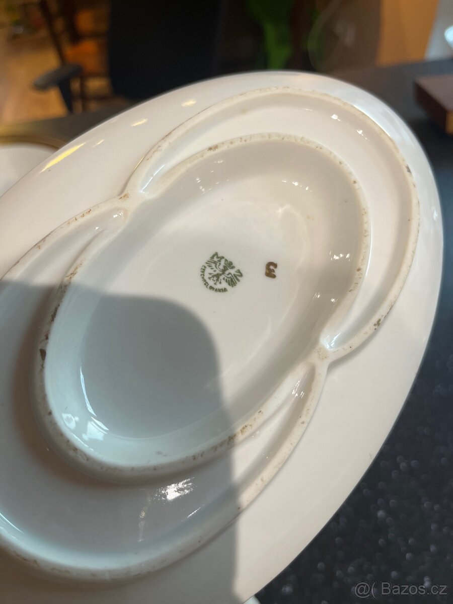 Retro pozlacená sada - 6