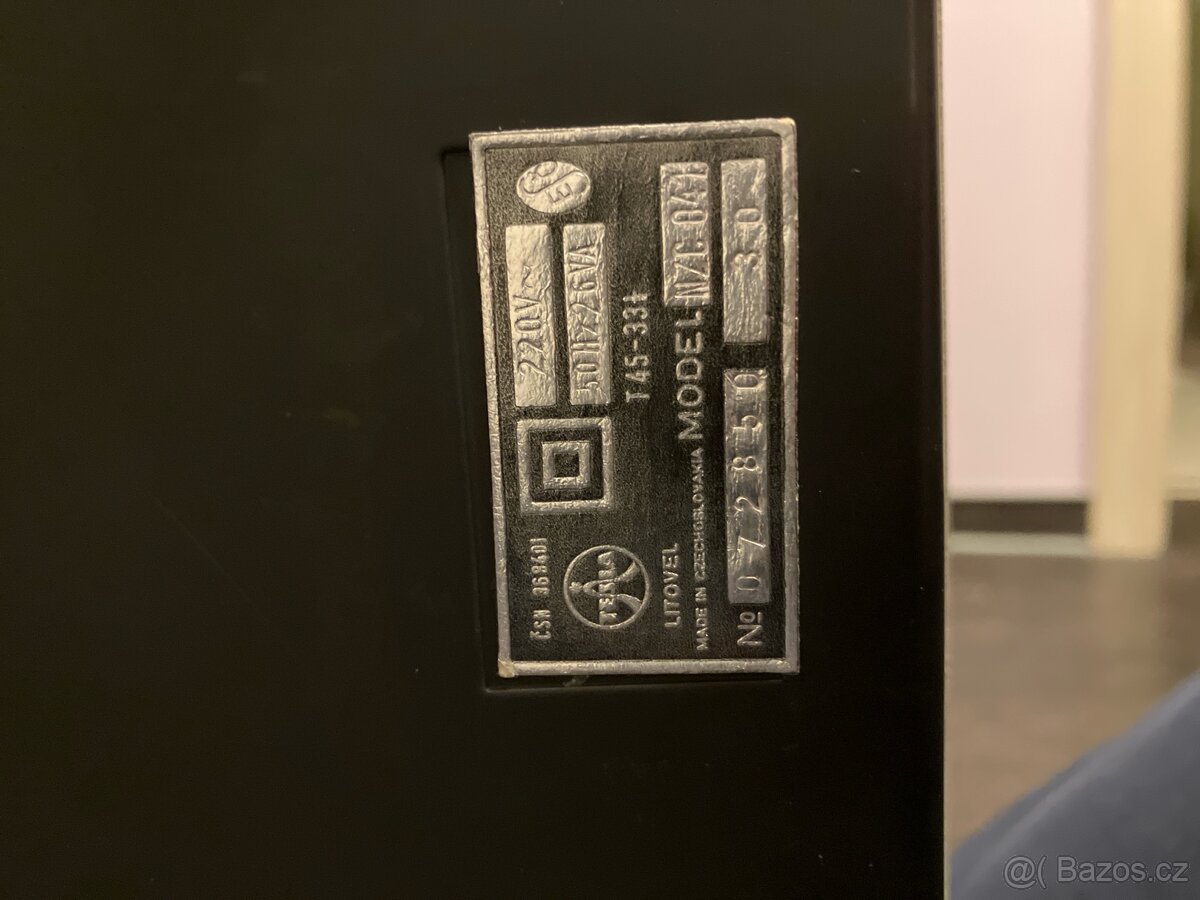 Gramofon Tesla NZC 041 DE LUXE - 6