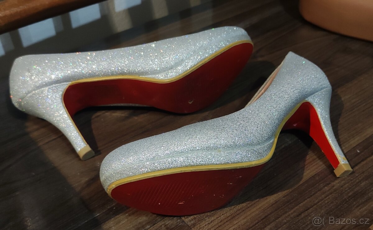 Dámské stříbrné lodičky Toplay - 6