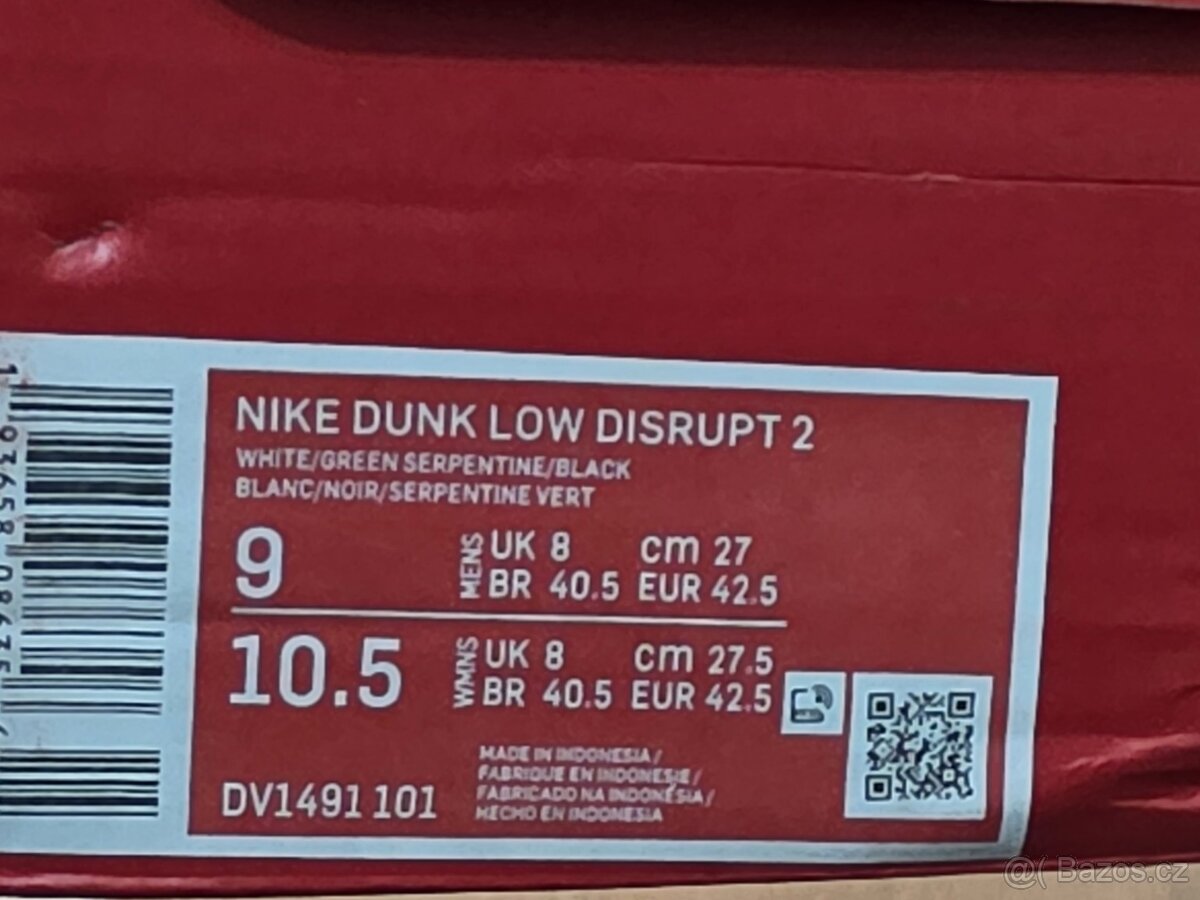 Nike Dunk Low Disrupt 2 – vel. 42.5 – nové + dárek - 6