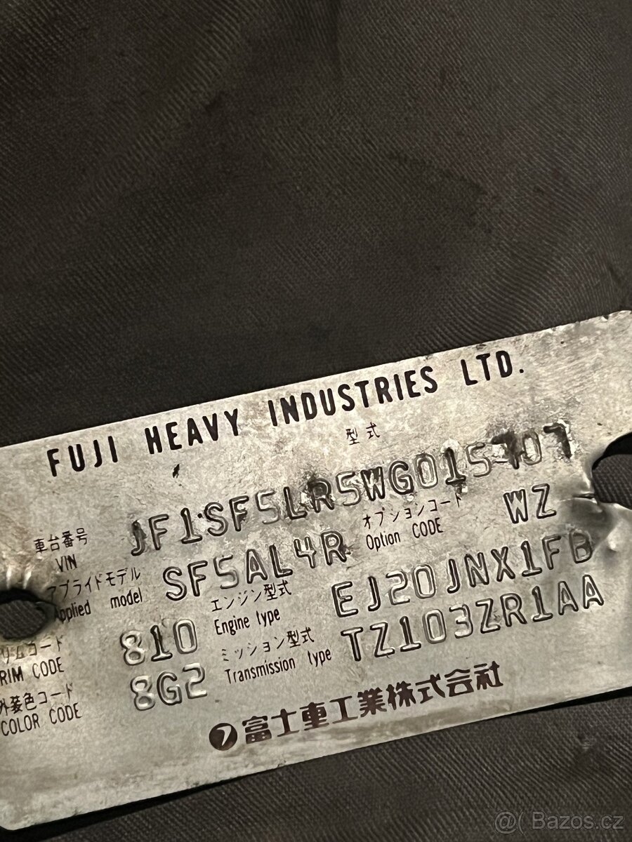 Subaru Forestr SF - 6