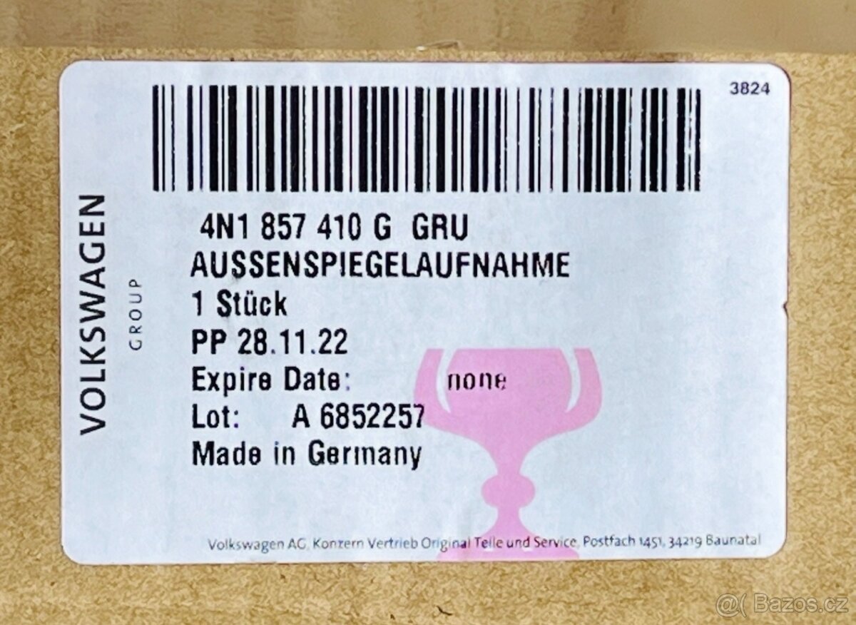 Audi A8 4N zrcátka kamera - 6