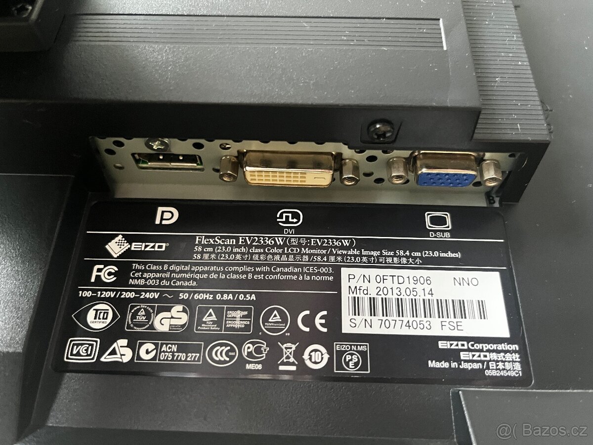 Monitor EIZO FlexScan 2336W - 6