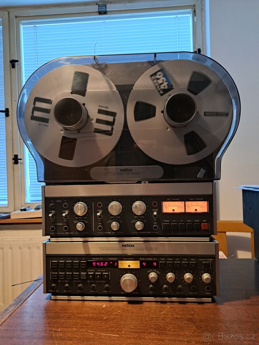 Revox B-77 top stav s příslušenstvím - 6