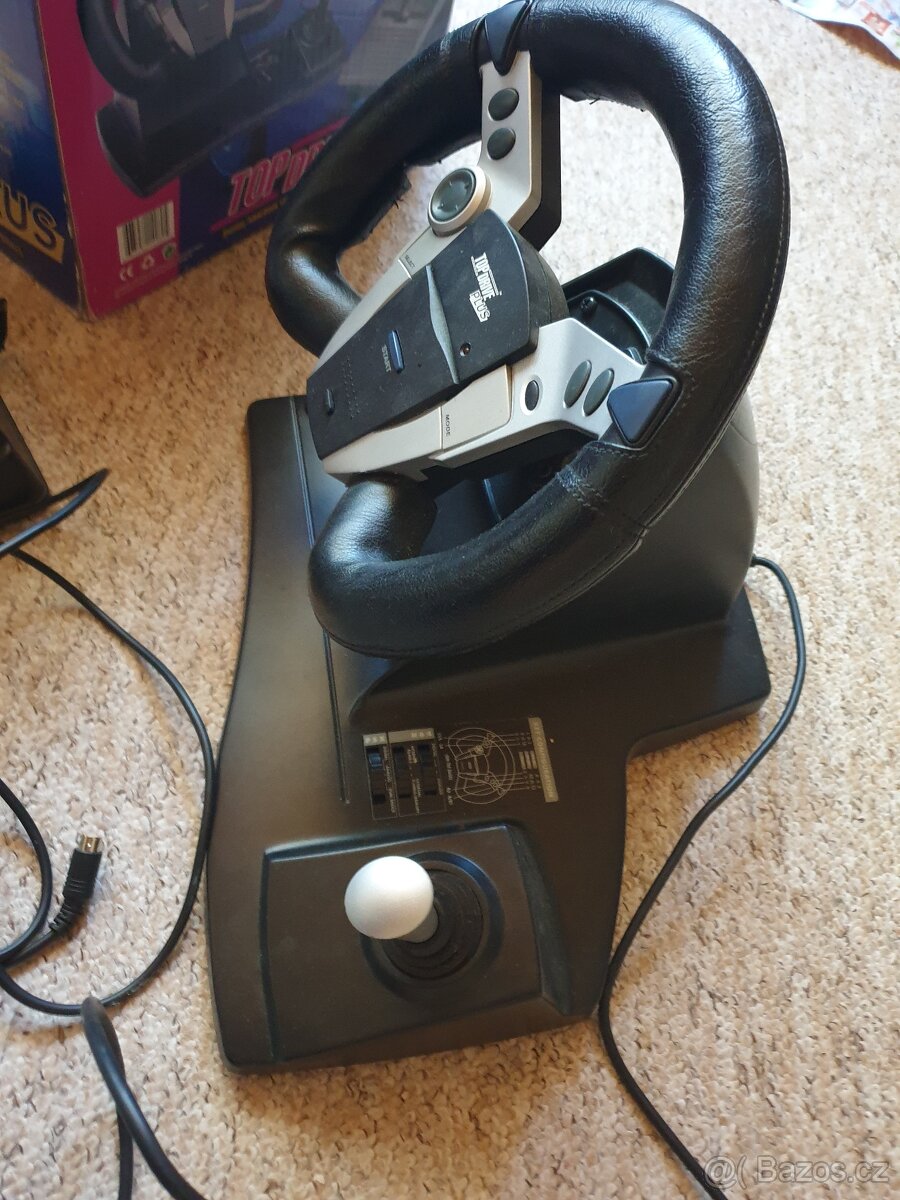 Prodám herní volant s pedály na PS1 /PS2/, Nintendo - 6