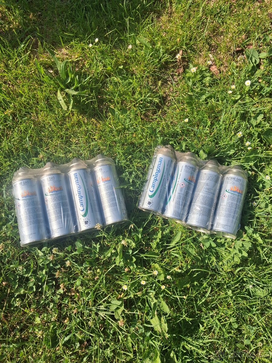 Campingovy vařič plus 4 plynove bomby - 6