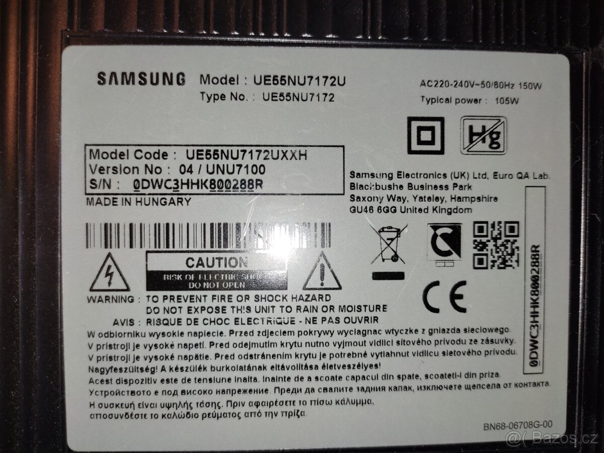 TV Samsung 55" LED (UE55NU7172UXXH) - 6