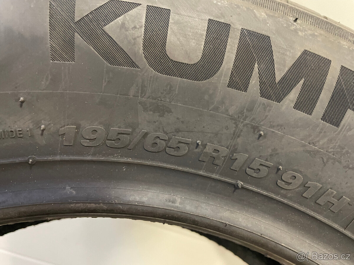 KUMHO ECOWING 195/65 R15 91H 4Ks NOVÉ ☀️ letní pneumatiky - 6
